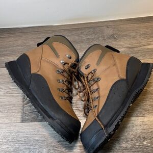 Orvis Men's Brown and Black Boots size 11